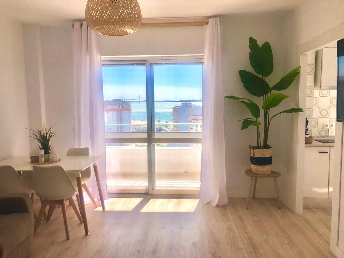 Apartament Frente Al Mar, Preciosas Vistas, Piscinas , Valdelagrana El Puerto de Santa María Zewnętrze zdjęcie