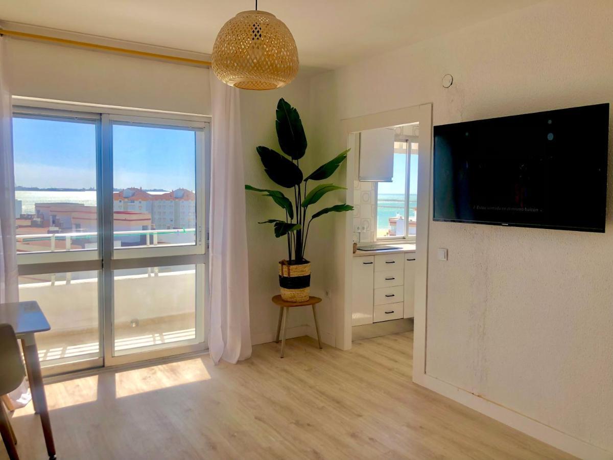 Apartament Frente Al Mar, Preciosas Vistas, Piscinas , Valdelagrana El Puerto de Santa María Zewnętrze zdjęcie